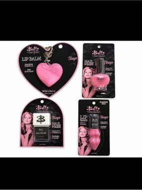 Buffy the Vampire Slayer - Nail and Lip Set New HTF